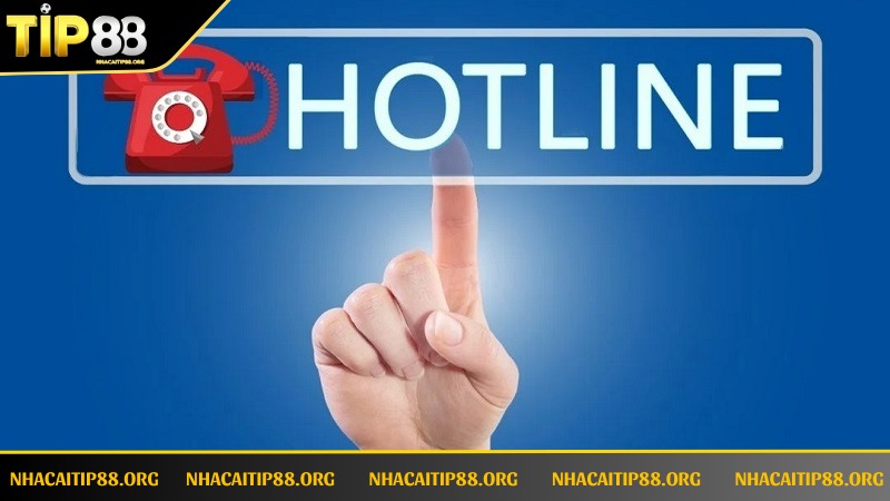 Hotline là một trong những phương thức liên hệ TIP88 nhanh chóng